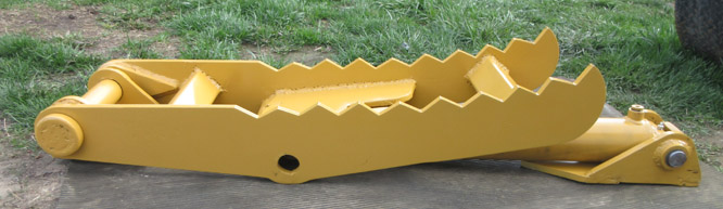 40" backhoe thumb