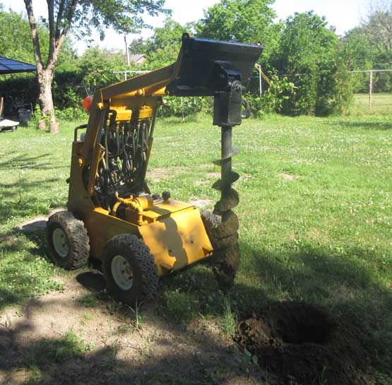 AUGER SKID STEER