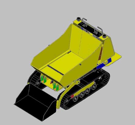 mini lz serie dump truck