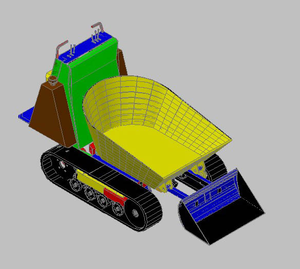 mini dumper truck
